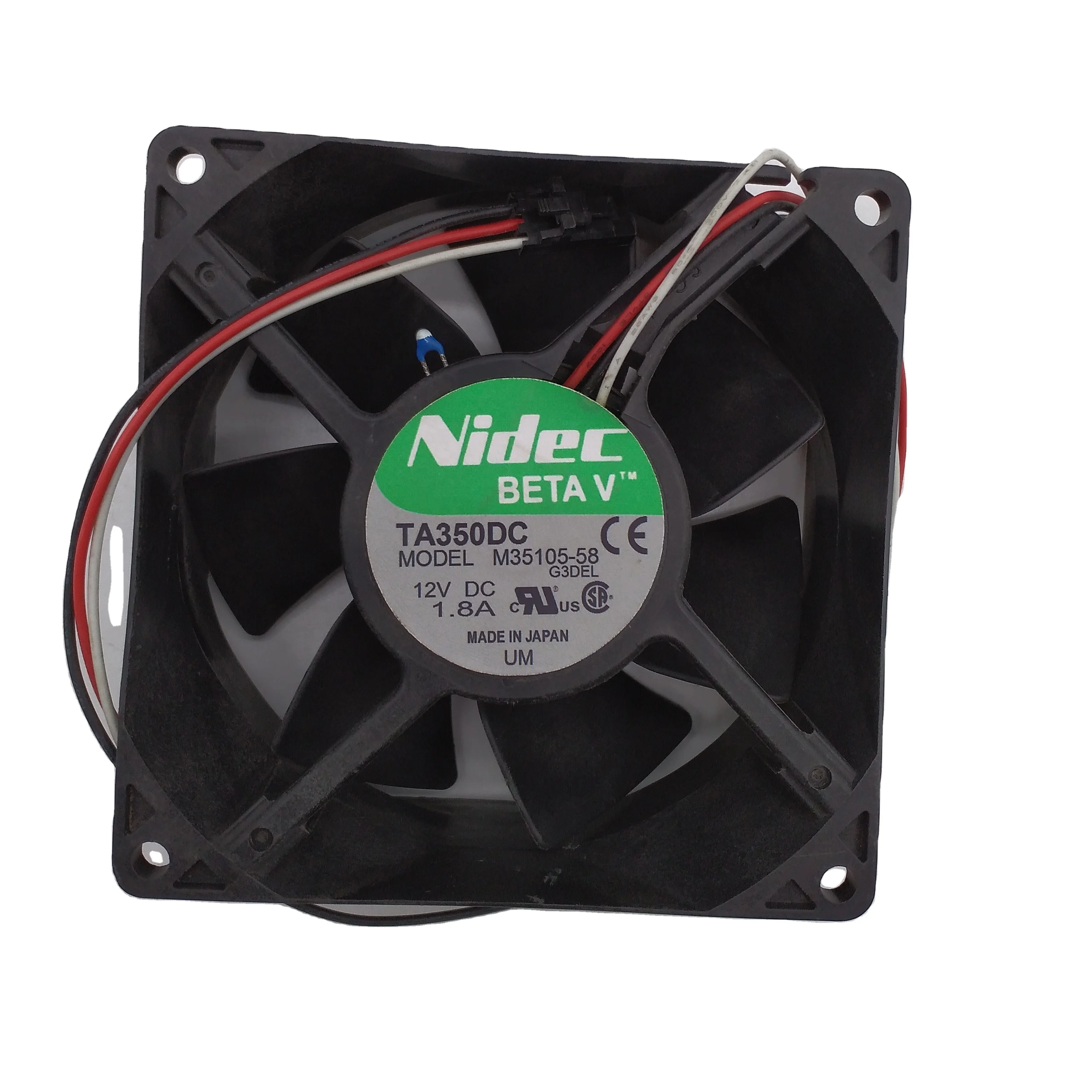 TA350DC M35105-58 Original Japan NIDEC 9238 12V 1.8A Inverter Fan