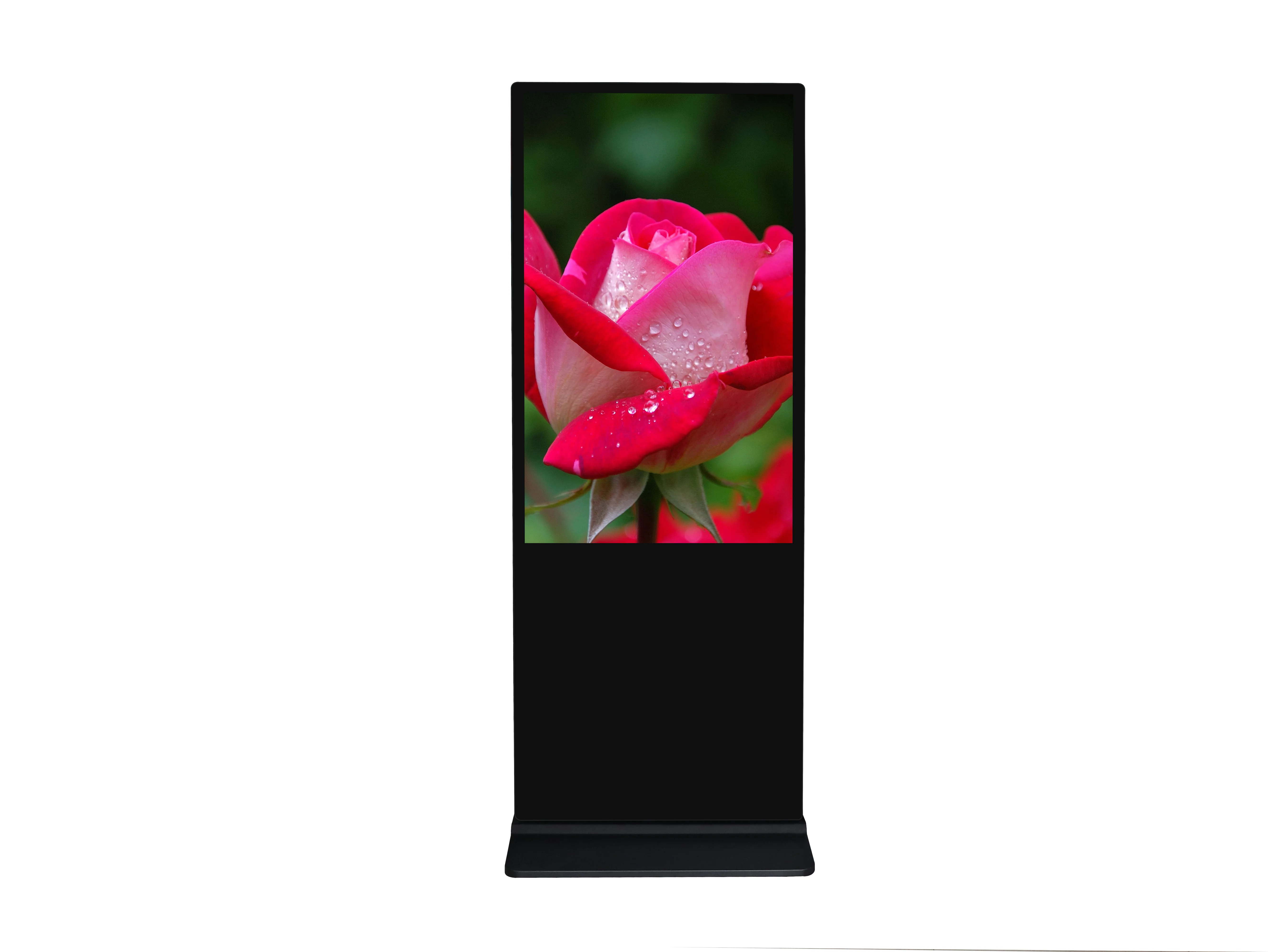 Floor Standing 32/43/49/55/65 Inch Lcd Advertising Player 4K Vertical Monitor Totem Touch Screen Kiosk Display Digital Signage