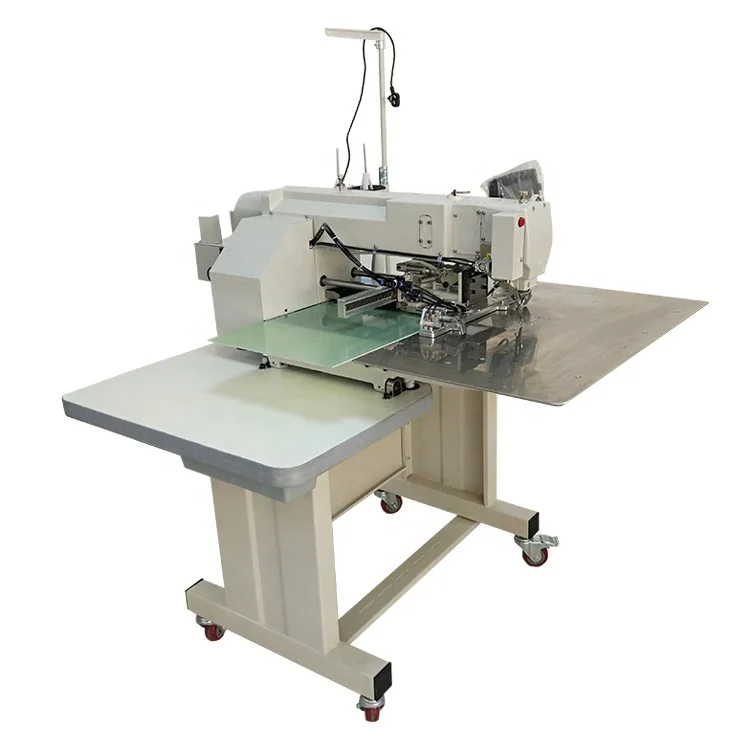 New launched products super big sewing area automatic computer pattern template sewing machine industrial