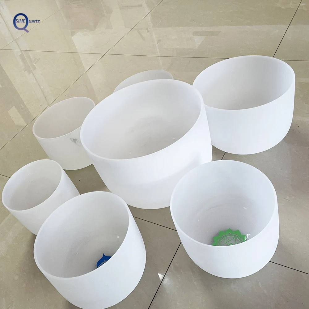 Chakra Musical Instrument Best Tuned Sound Healing Cheap Crystal Singing Bowl Set