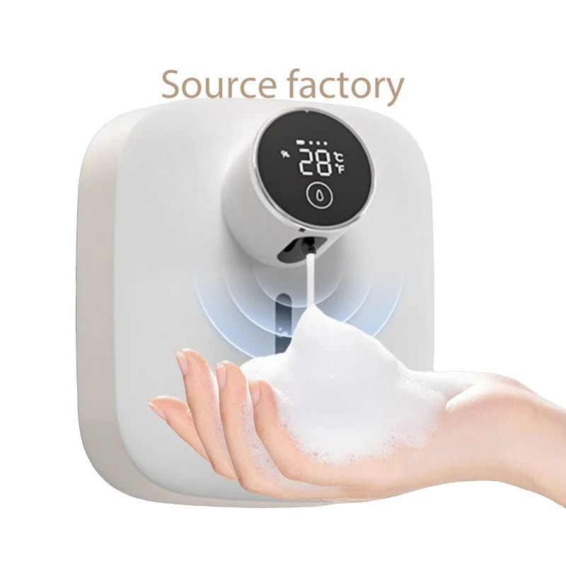 Factory Price 350ml electric usb charge Touchless Auto Bathroom Hand Soap Dispensers Sensor Smart Foam soap dispenser automatic