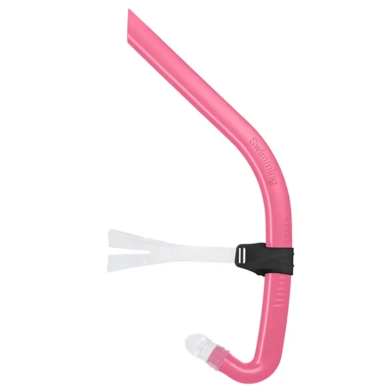 Multifunctional portable silicone mouthpiece snorkel for freestyle Profession swimming frontal snorkel breathing tube