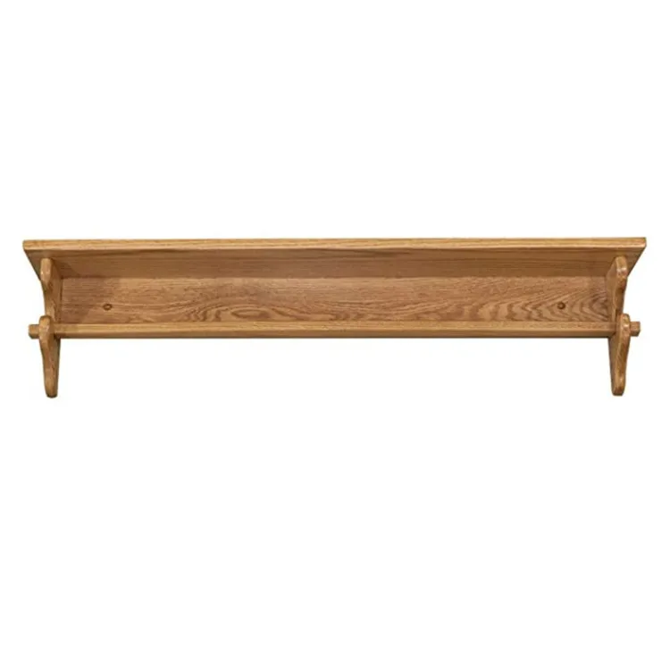 Рустикальная Изысканная настенная вешалка для одеял ручной работы прочная деревянная вешалка для одежды