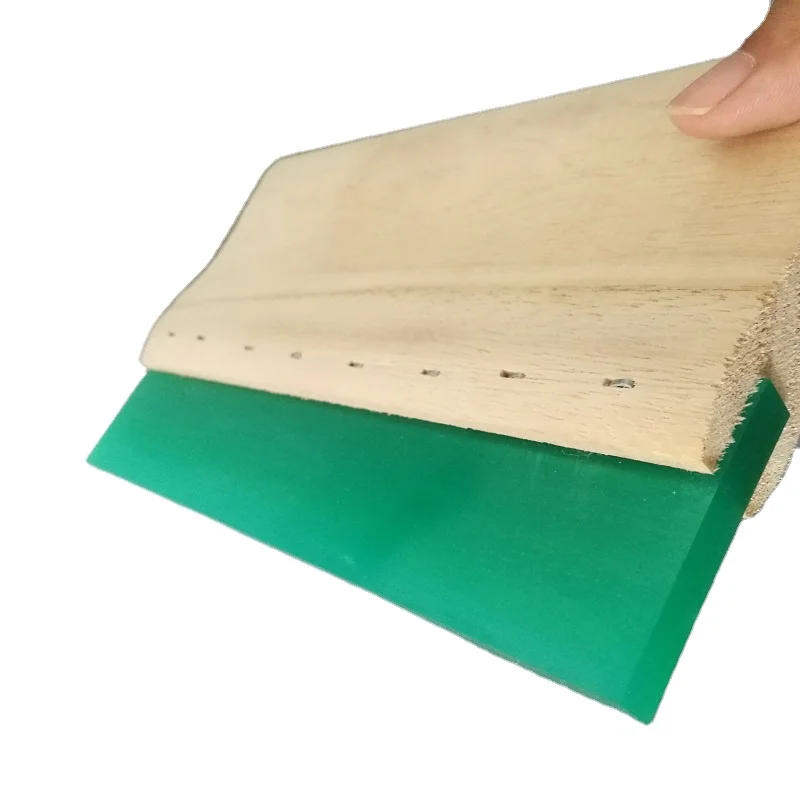 Silk Screen Printing material Wooden handle Squeegee Ink Scraper