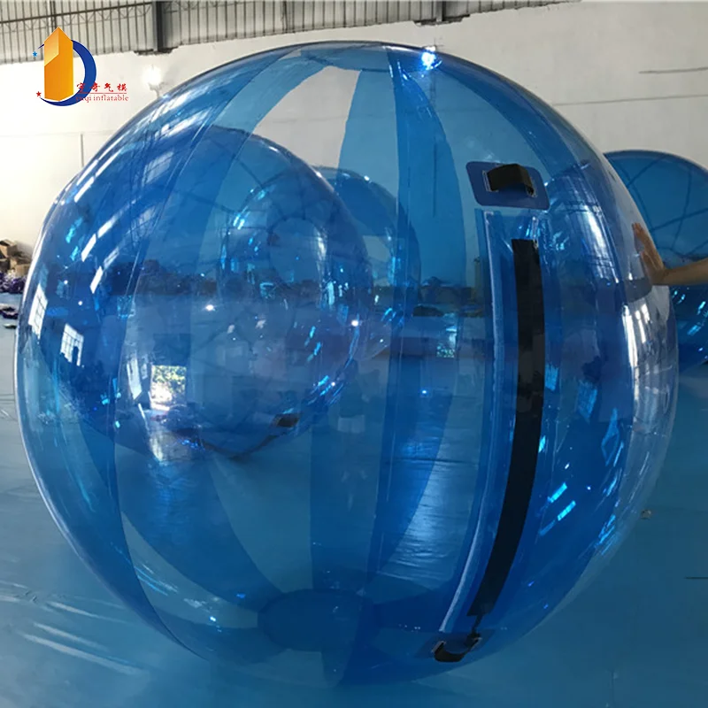YUQI 1.5M Water Walking Ball Roll Ball PVC Zorb Ball Tizip Zipper With Air Blower