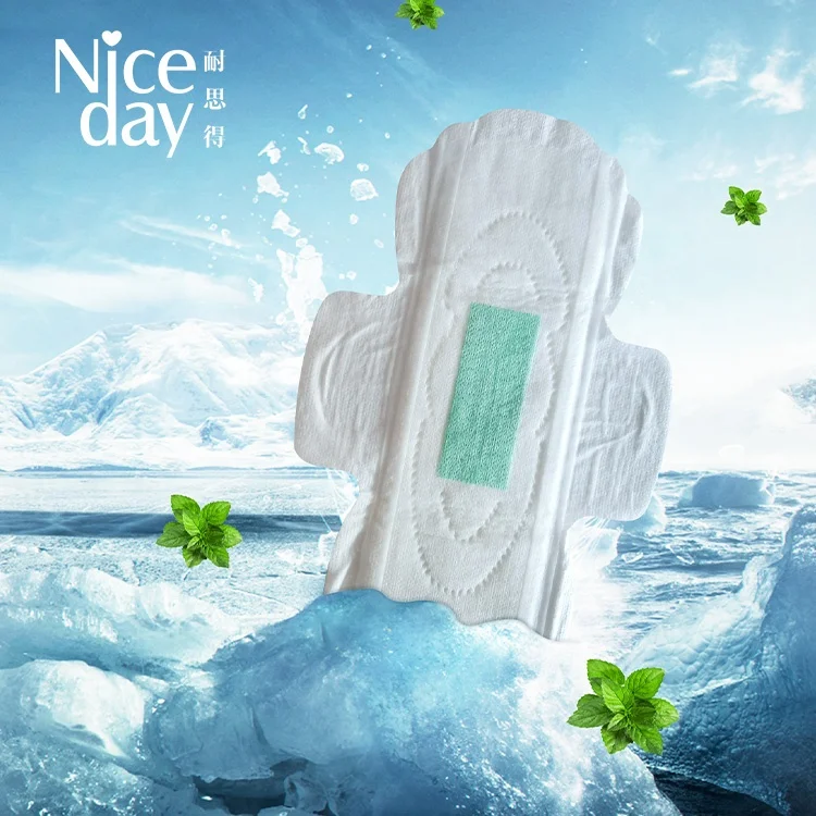 OEM Cold Mint Herbal Sanitary Pad