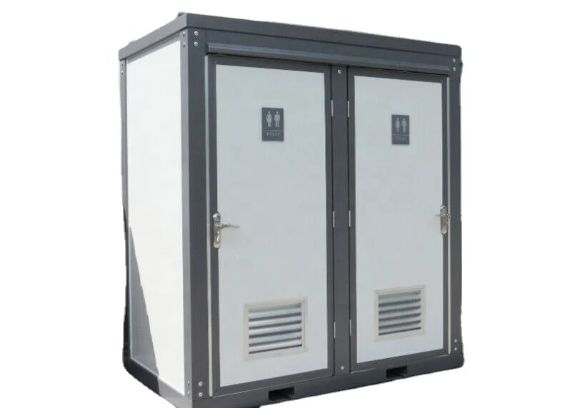 Portable full shower facilities public use container mobile toilet