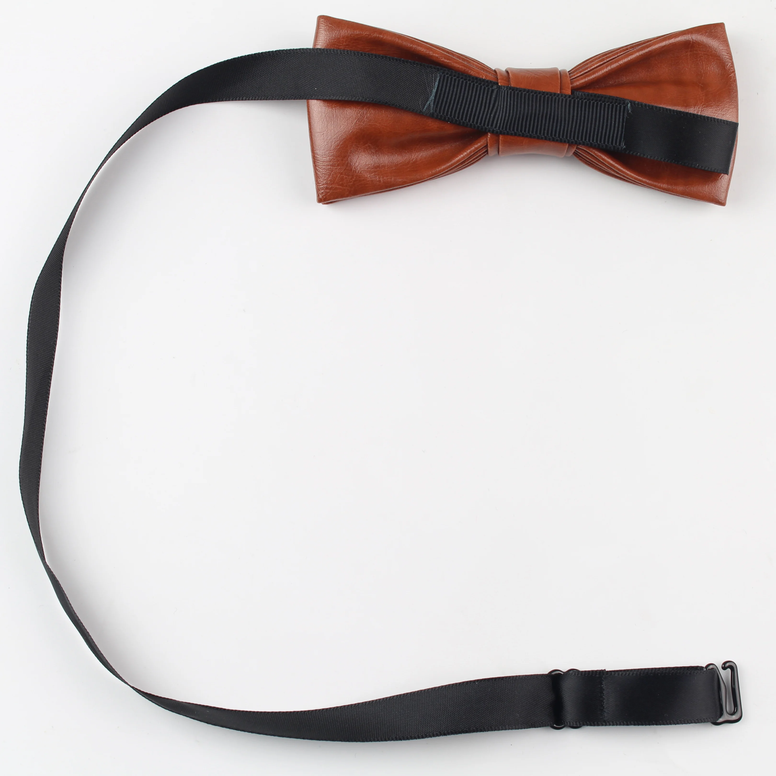 Fashion Valued Pu Leather Men Patchwork Bow Tie Female Necktie Red Gold Silver Adult Cravate Homme Wedding Party Ties For Men