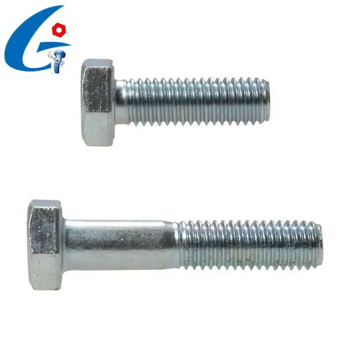 
Hex Hexagon Bolts Screws Tensile Steel Zinc Plated 