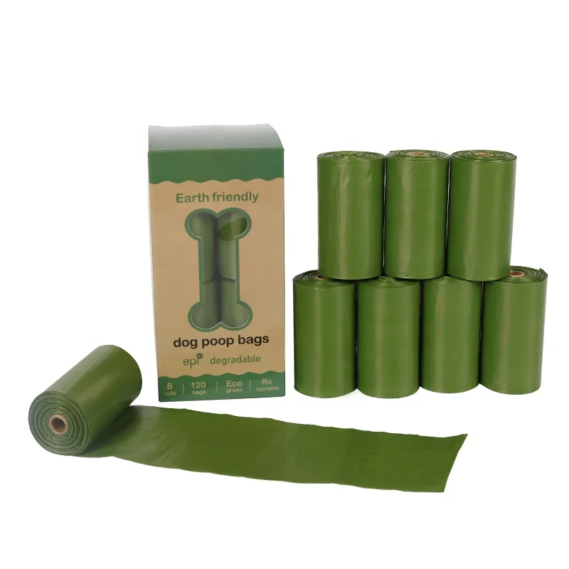 
Biodegradable dog poop bags with dispenser, Biodegradable pet waste bag 