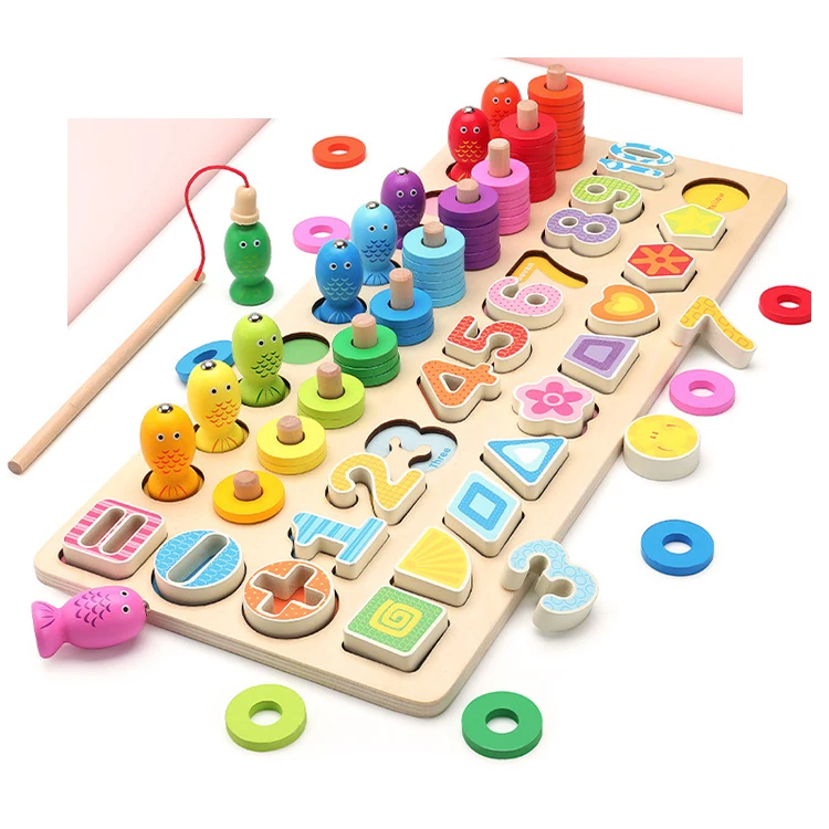 new arrival montessori kids wooden jigsaw puzzle board for education