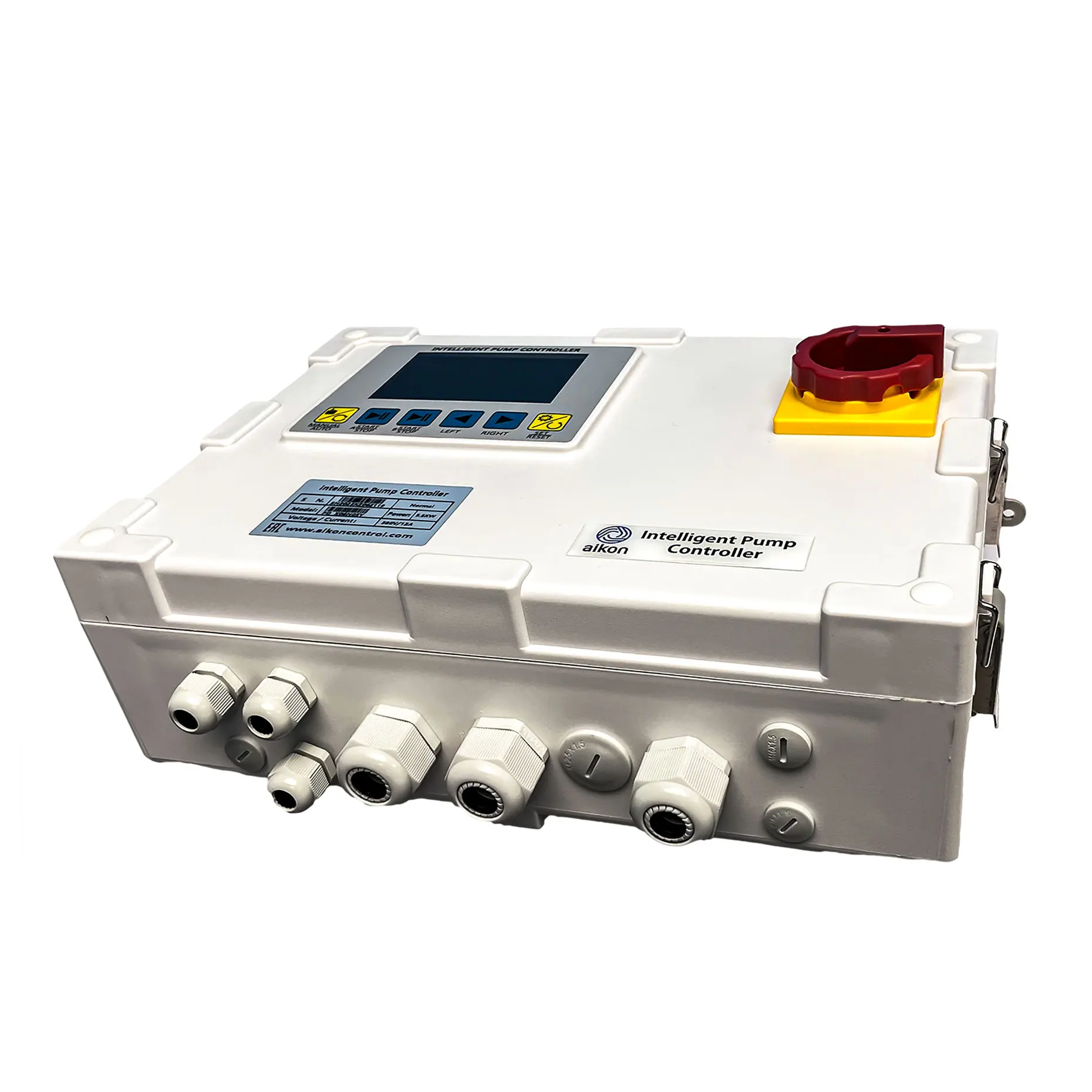 control box vfd controller IP54 lcd screen easy kunray operation Intelligent Pump sewage pump controller