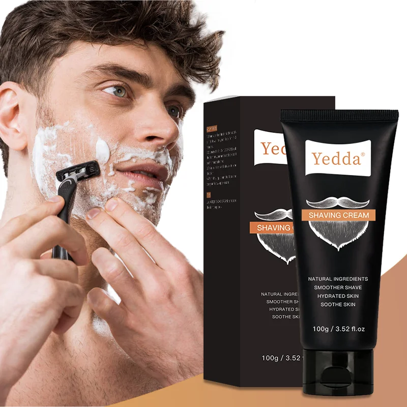 Private Label Wholesale Grooming Shaving Cream Support OEM Mens Shave Cream