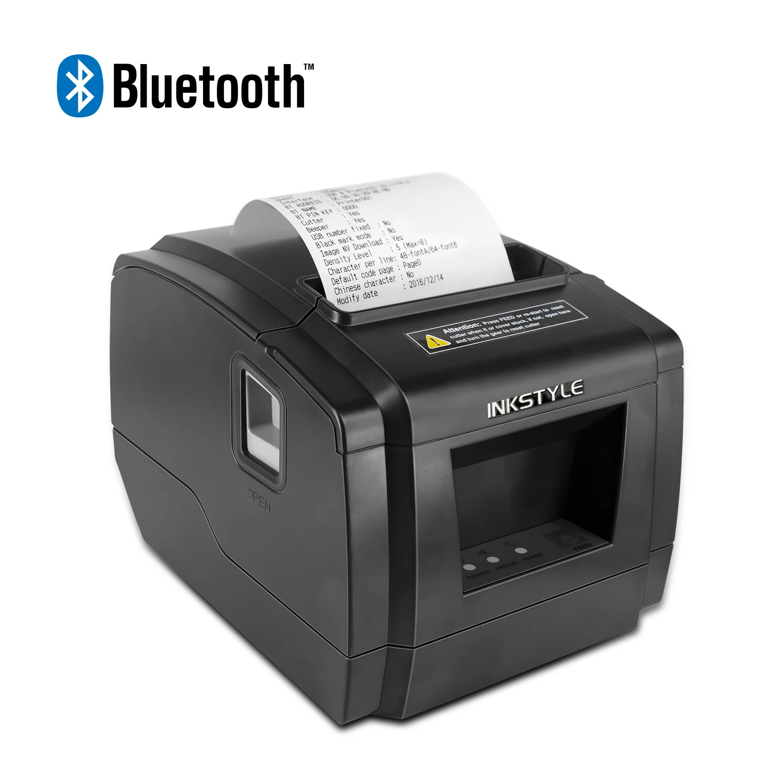 80mm USB Auto Cutting Thermal Receipt Printer with ESC /POS Command Support Windows - Only USB Interface