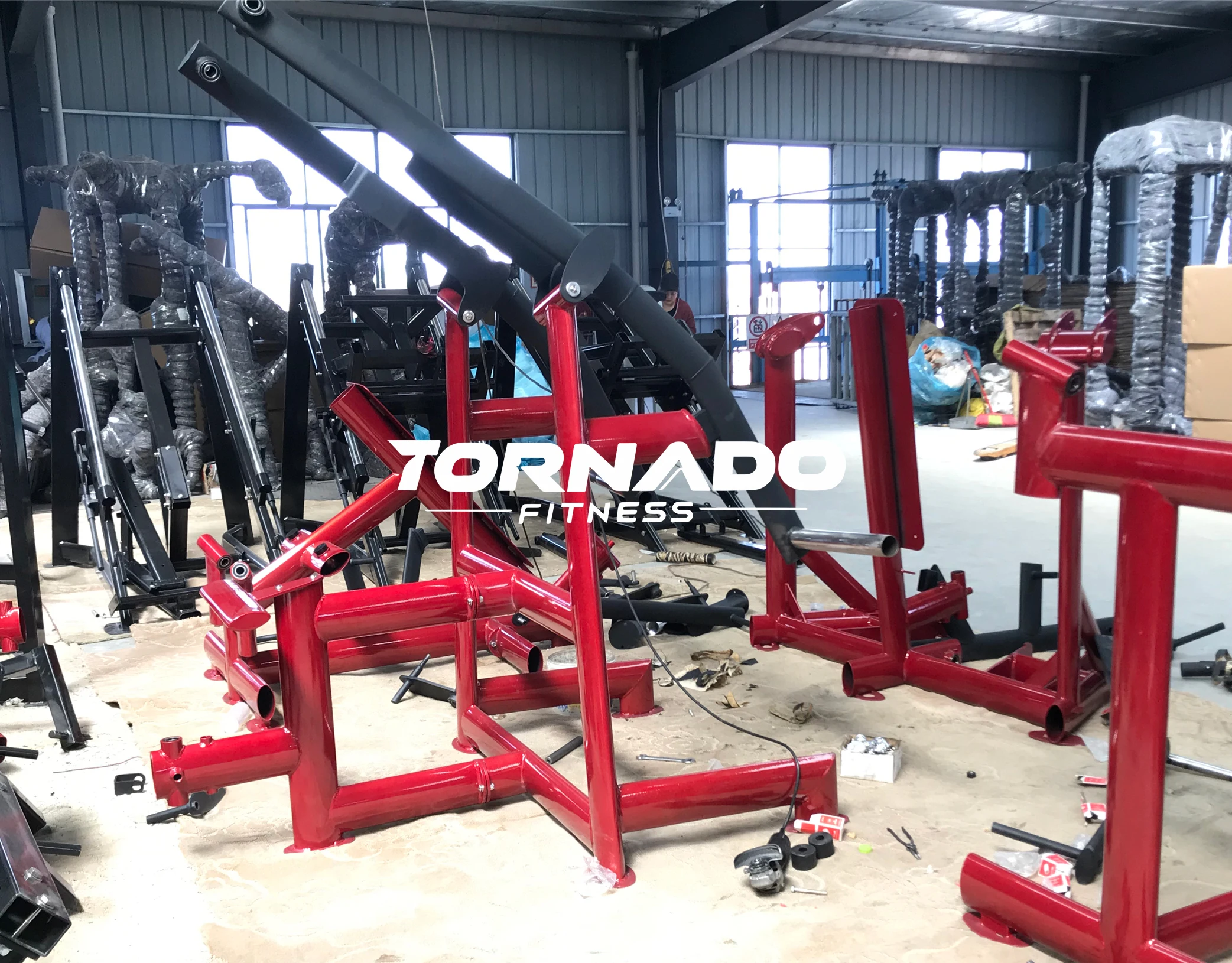 TORNADO FITNESS Commercial Dual Biceps Curl Trainer Gym Fitness Equipment for Effective Exercise