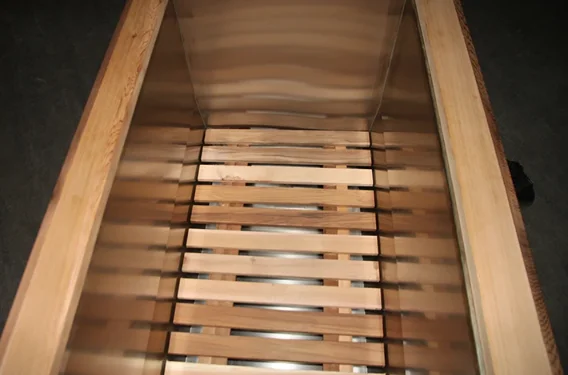 Red Cedar Wood Outdoor 1-2 Person Stainless Steel Cold Plunge Ice Bath With 1hp Water Chiller