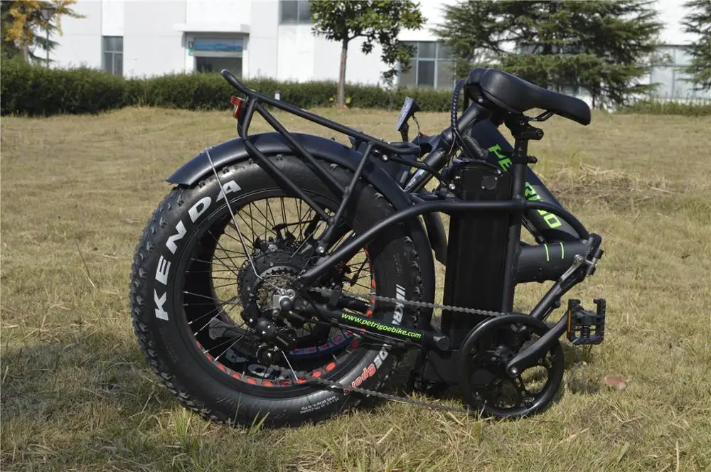 Customized Foldable Electric Fat Bike Light Weight City E bikes Fat tire Electric Bicycle