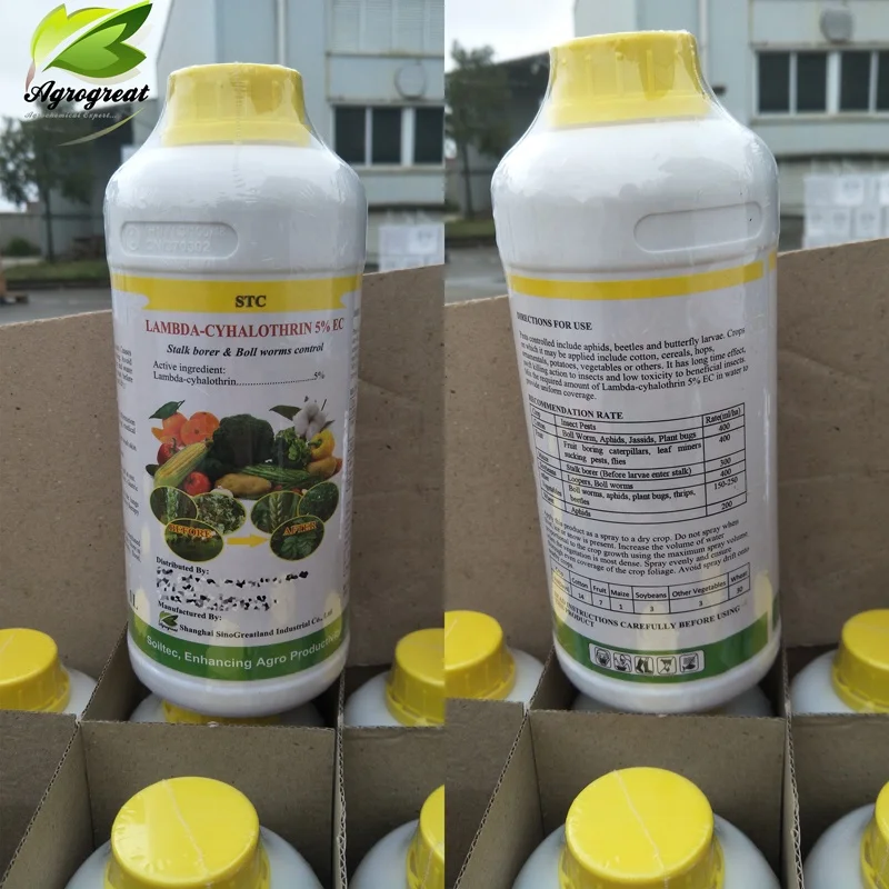 
Insecticide Lambda Cyhalothrin 5% EC, 10% 95%TC low price with top quality 