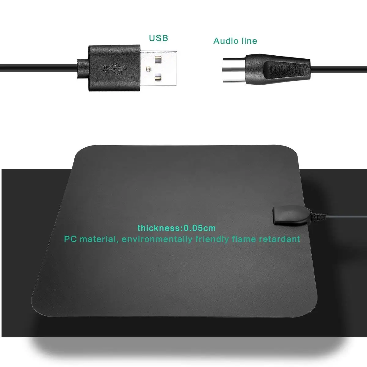 Home Indoor Digital TV antenna High Gain HDTV Amplified Antenna for Digital Set Top Box