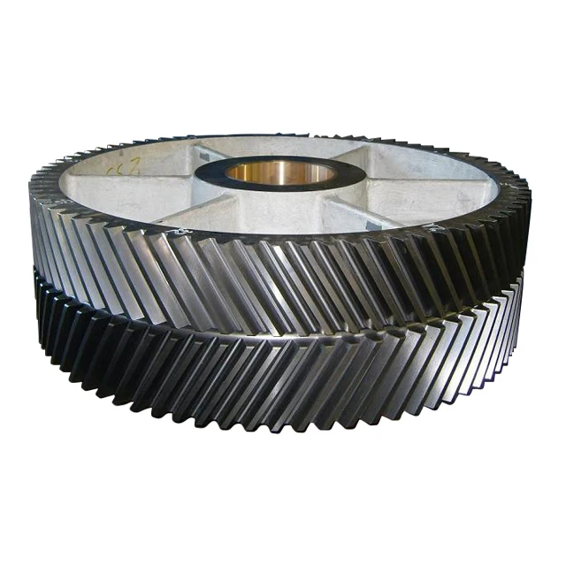 Large diameter cast iron segment ring gear