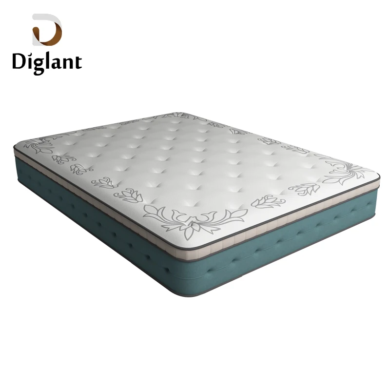 D90 double size new design promotional modern hotel bed foam australian fancy hybrid malaysia spring mattress