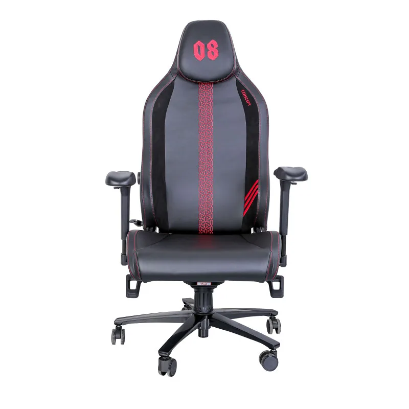 Custom Personalized High End Leather Ergonomic Reclining Swivel Computer Carbon Fiber Gaming Chair