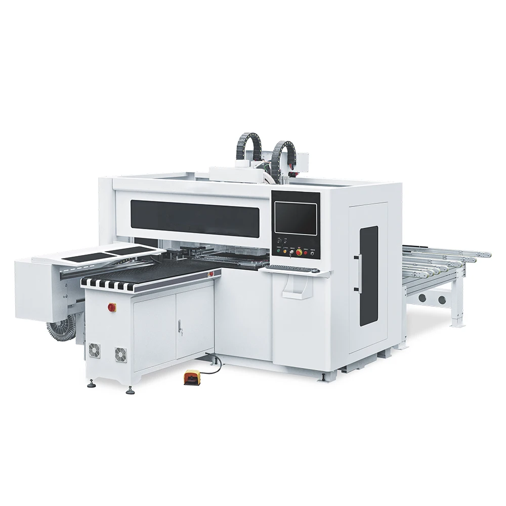KIS-1200 CNC Six side boring machine woodworking cutting 6 side hole drilling machine