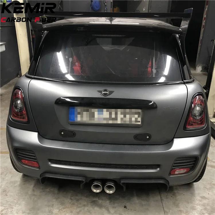 Carbon Fiber Mini JCW Style exhaust tailpipe tip For MINI All series R55 R56 R57 R58 R59 R60 R61 F54 F55 F56 F57 F60