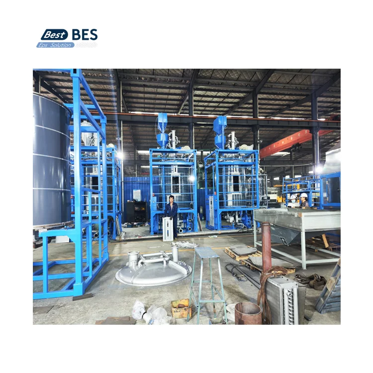 Automatic Eps Manufacturing Equipment For The Production Of  Eps Foam Expanded Polystyrene Fish Box Shape Moulding Machine