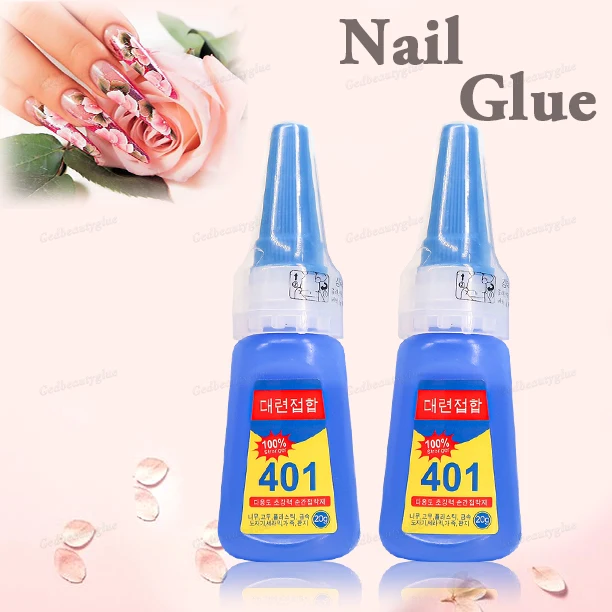 Hot Selling Waterproof All Purpose Adhesive Transparent Liquid 20g Super Strong 401 Glue