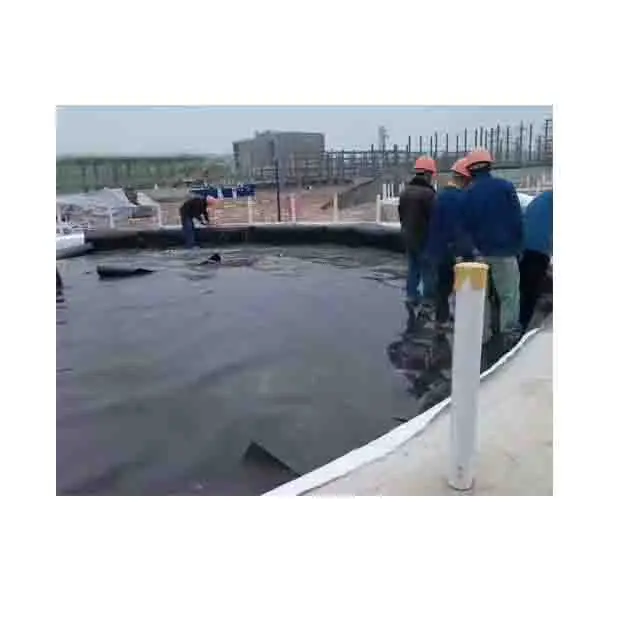 Fish Pond Liner Hdpe Smooth Geomembrane Waterproof Membrane Sheet Plastic Root Barrier Manufacturer for Aquaculture
