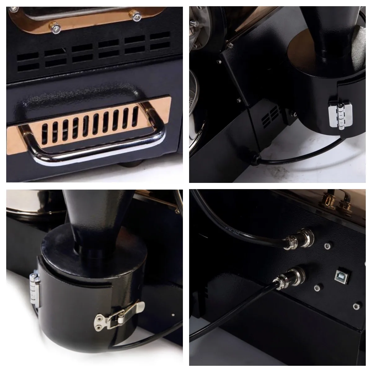 Wintop WK-300 kahve makinesi turkey coffee roaster hat coffee roaster cup 300g mini drum coffee toaster machines for home tuya