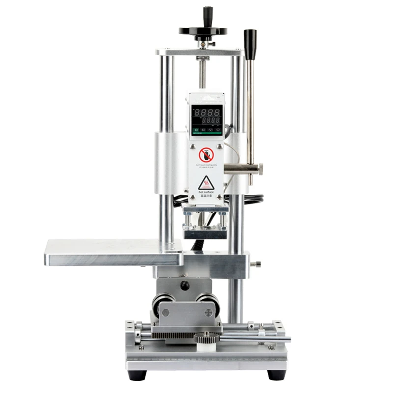 Heat Press Hot Stamping Machine Embossing Machine Cylindrical and flat 2 in 1 bronzing machine for cylinder curved surface