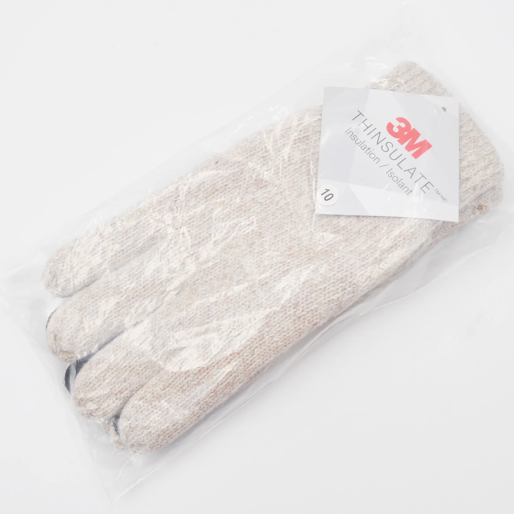 Winter Gloves Acrylic Knitted  Wool Yarn Work Gloves Man Warm 3M Thinsulate Gloves