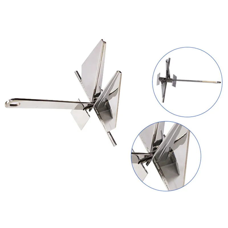 Для надувной лодки, морской якорь из нержавеющей стали 316 для яхты