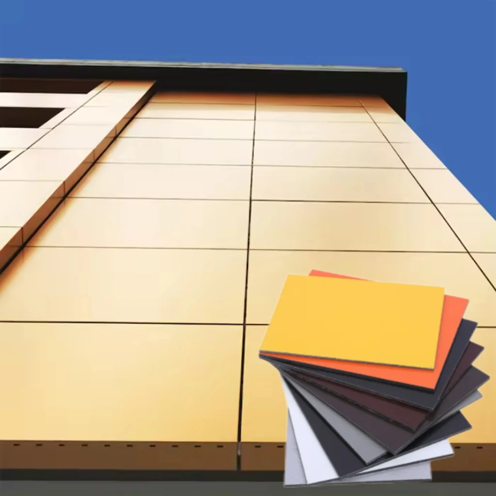 OEM Alucobond наружные стены композитная панель алюминиевая с покрытием pvdf цена