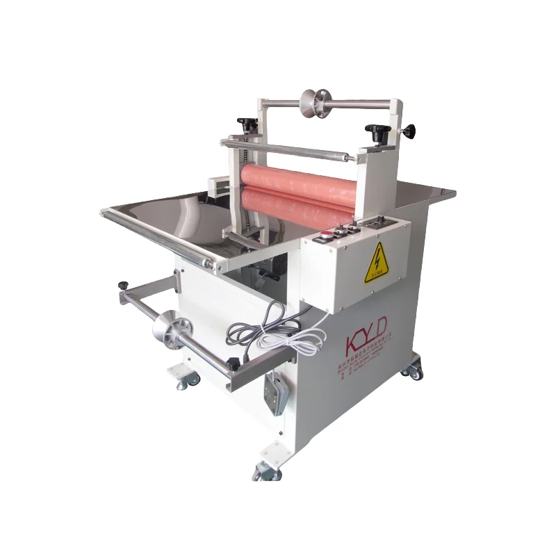 Single and double side laminating machine Cold laminating machine speed and pressure can be adjusted