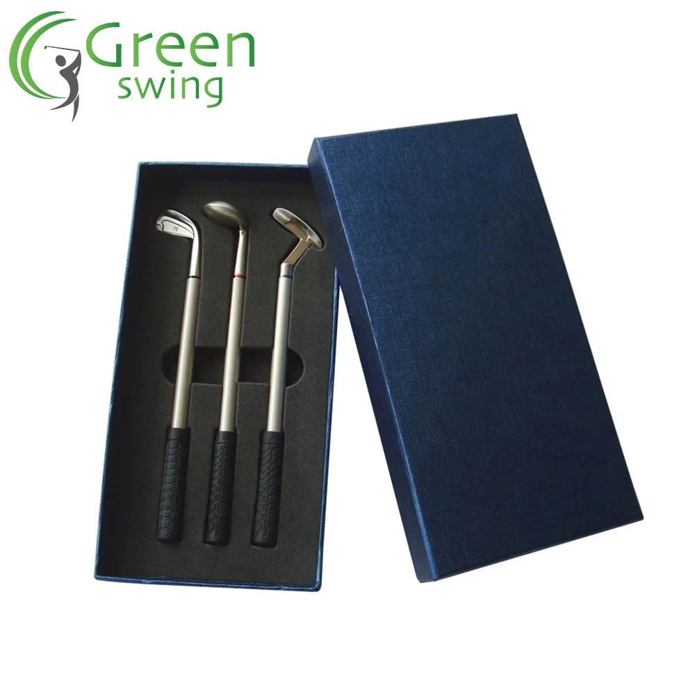 Best-Seller Golf Accessories Gift Set Mini Golf Pen Set Desktop with Putting Green