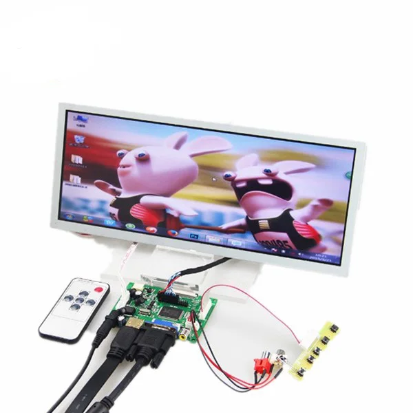 ЖК-экран 12 3 дюйма LQ123K1LG03 1280X480 работает с платой контроллера HD + VGA AV