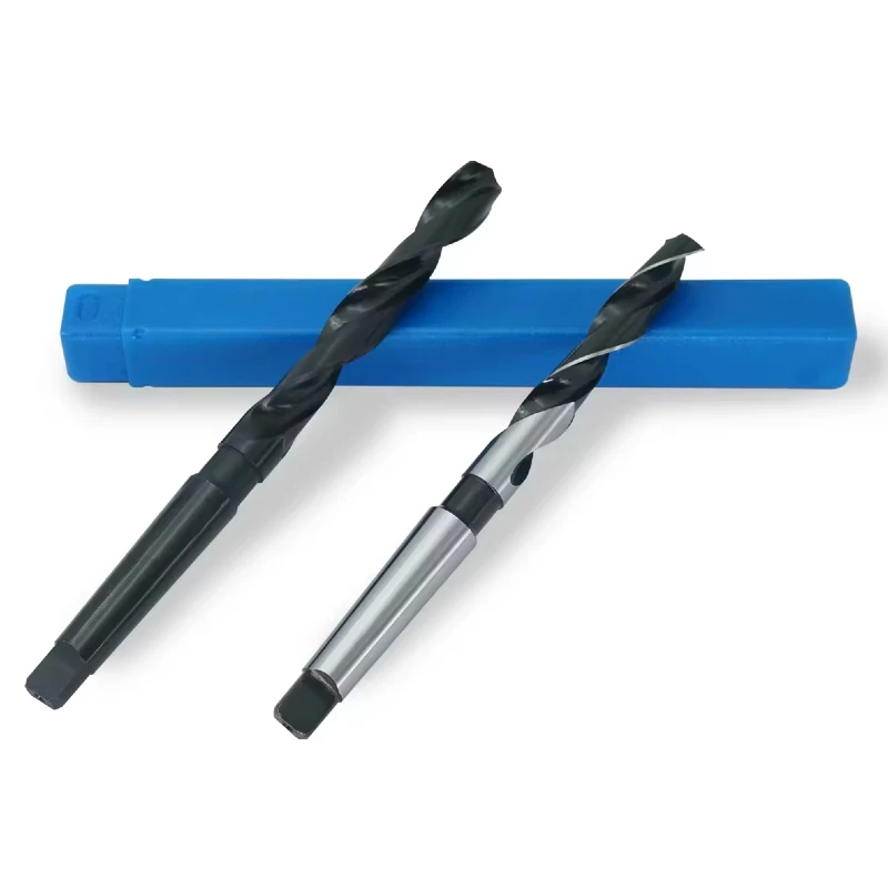 DIN345 Tapered Hss Morse Taper Shank 4341 Twist Drill Bit for Drilling Steel Brocas broca para metal 20-30mm