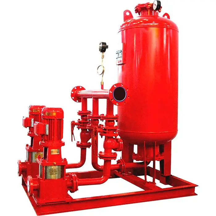 Skid Mounted Engine Driven firepump Diesel firefighter water pump
