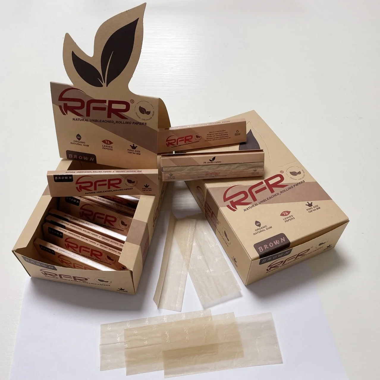 RFR Premium Smoking Paper King Size Slim Custom Classic Raw Rolling Papers