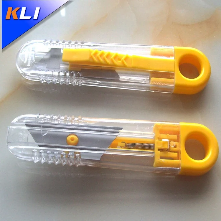 plastic cutter knife snap-off box cutter