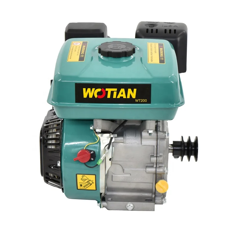 Customized green 16kg 6.5hp 2500rpm 196cc air cooled gasoline engine for gasoline generator