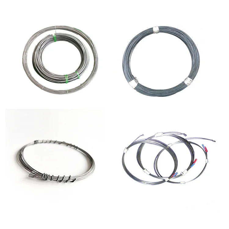 Customized electronic component 01mm rhenium bright surface tungsten spring wire