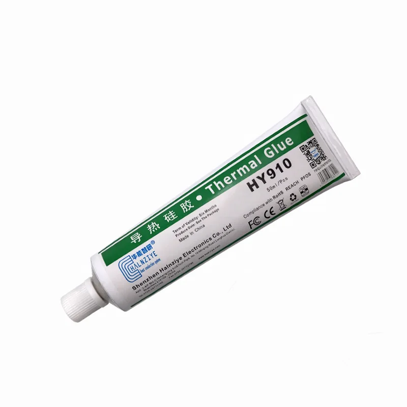 Effective heatsink  thermal glue for LED HY910 white 0.975w/m-k 5g