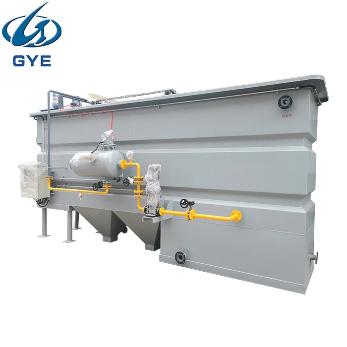 Domestic sewage treatment Dissolved air flotation DAF plants with high SS purifying rate