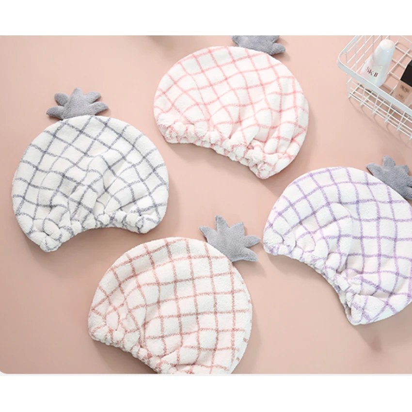 Прекрасный абсорбирующий Быстросохнущий тюрбан для обертывания волос