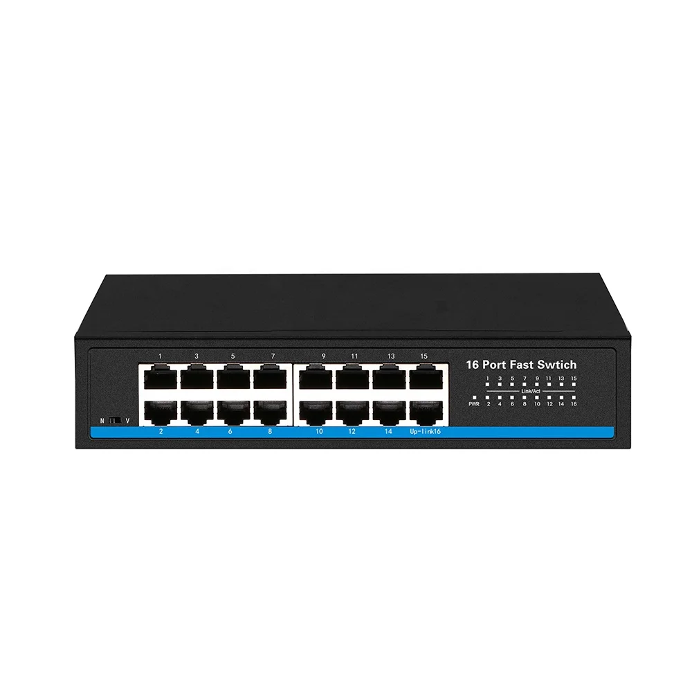  IEEE 802 3 802.3i 10BASE-T IP40 интернет poe сетевой коммутатор 16 портов l2