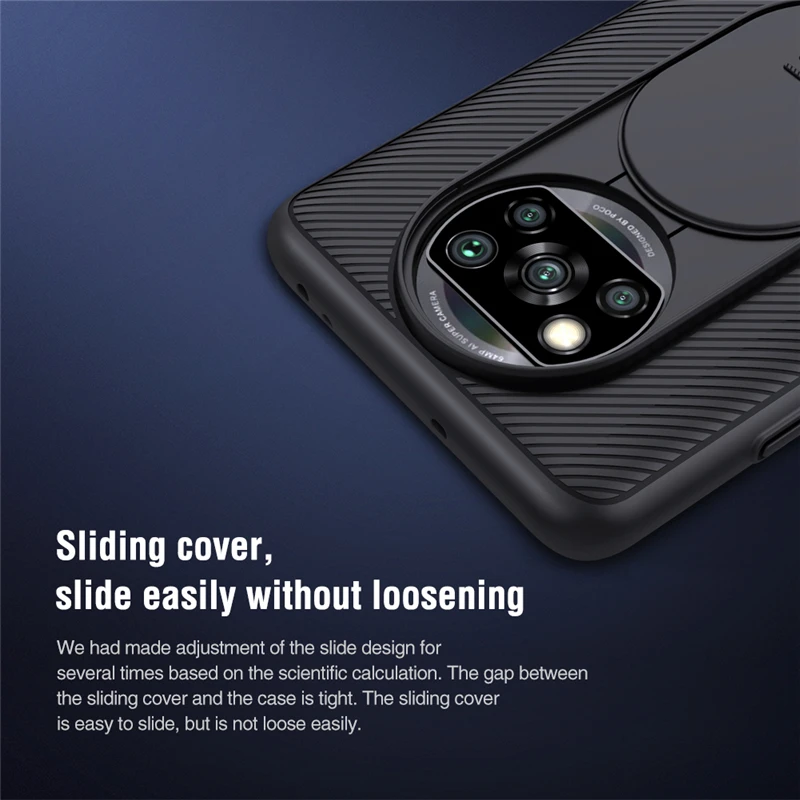 Защитный чехол Nillkin Camshield для камеры телефона Xiaomi Poco
